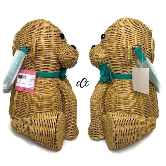 Kate Spade Monkey 🐒 Wicker Novelty Rare Bag - Picture 3 of 14
